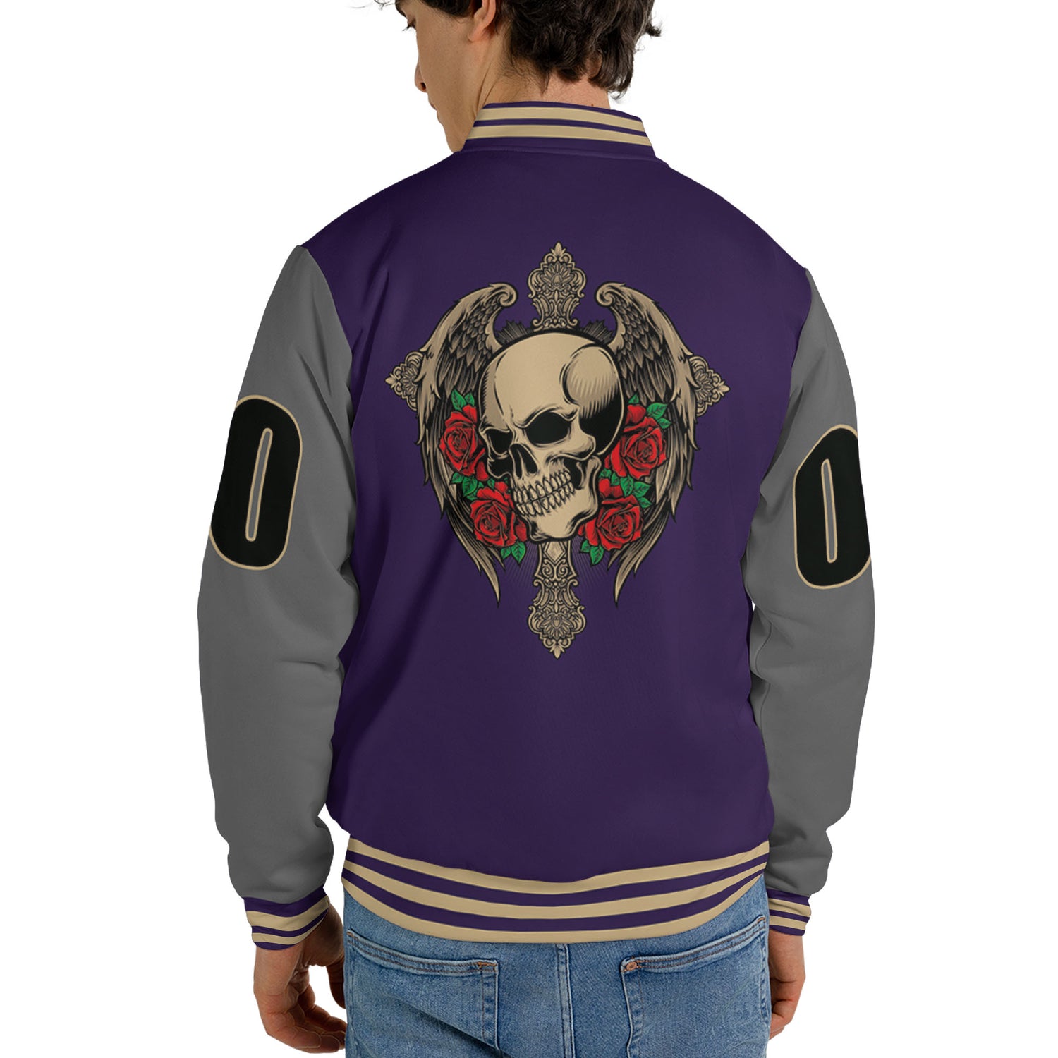 personalize-gothich-skull-purple-nad09-5100