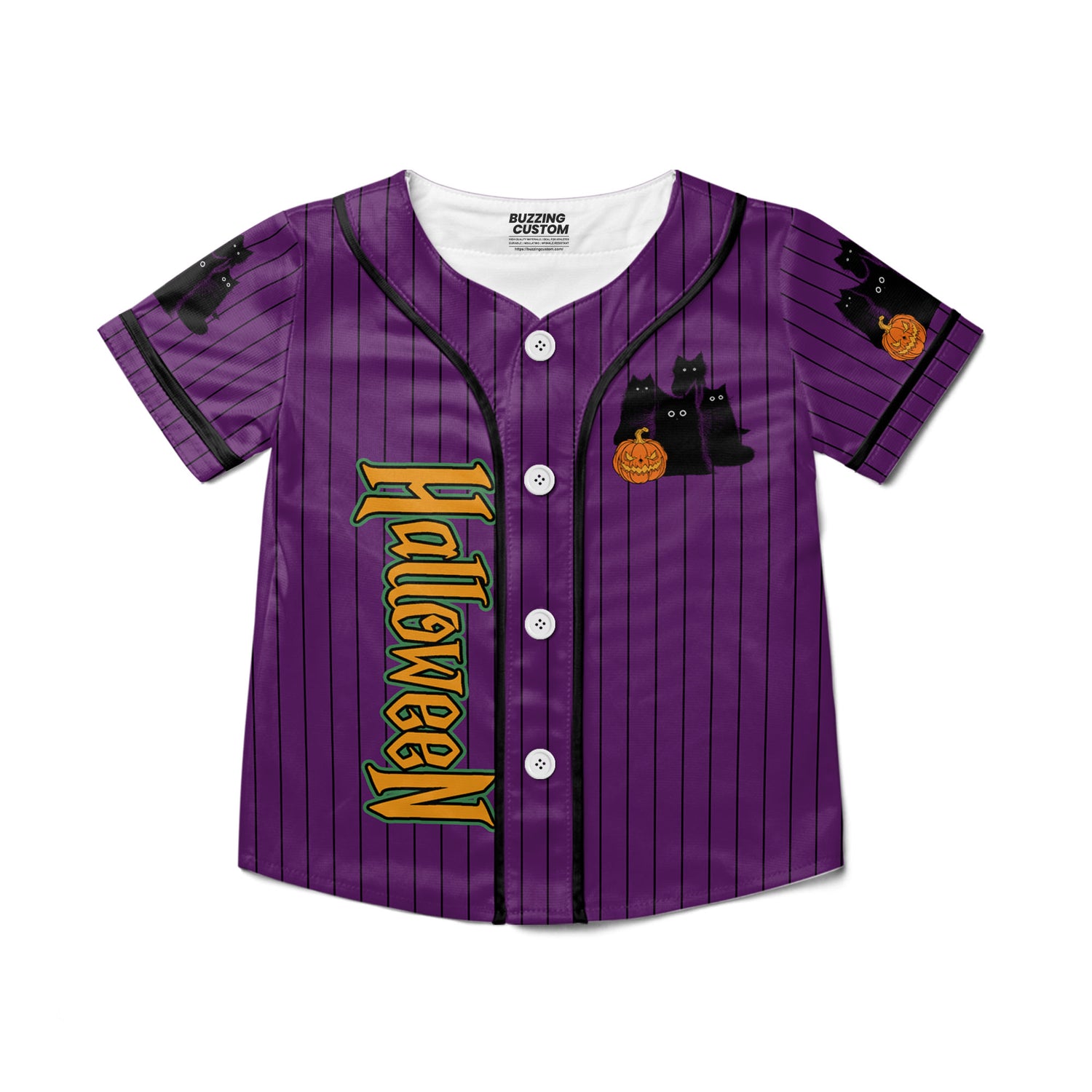 personalize-halloween-black-cat-purple-striped-i1-5683