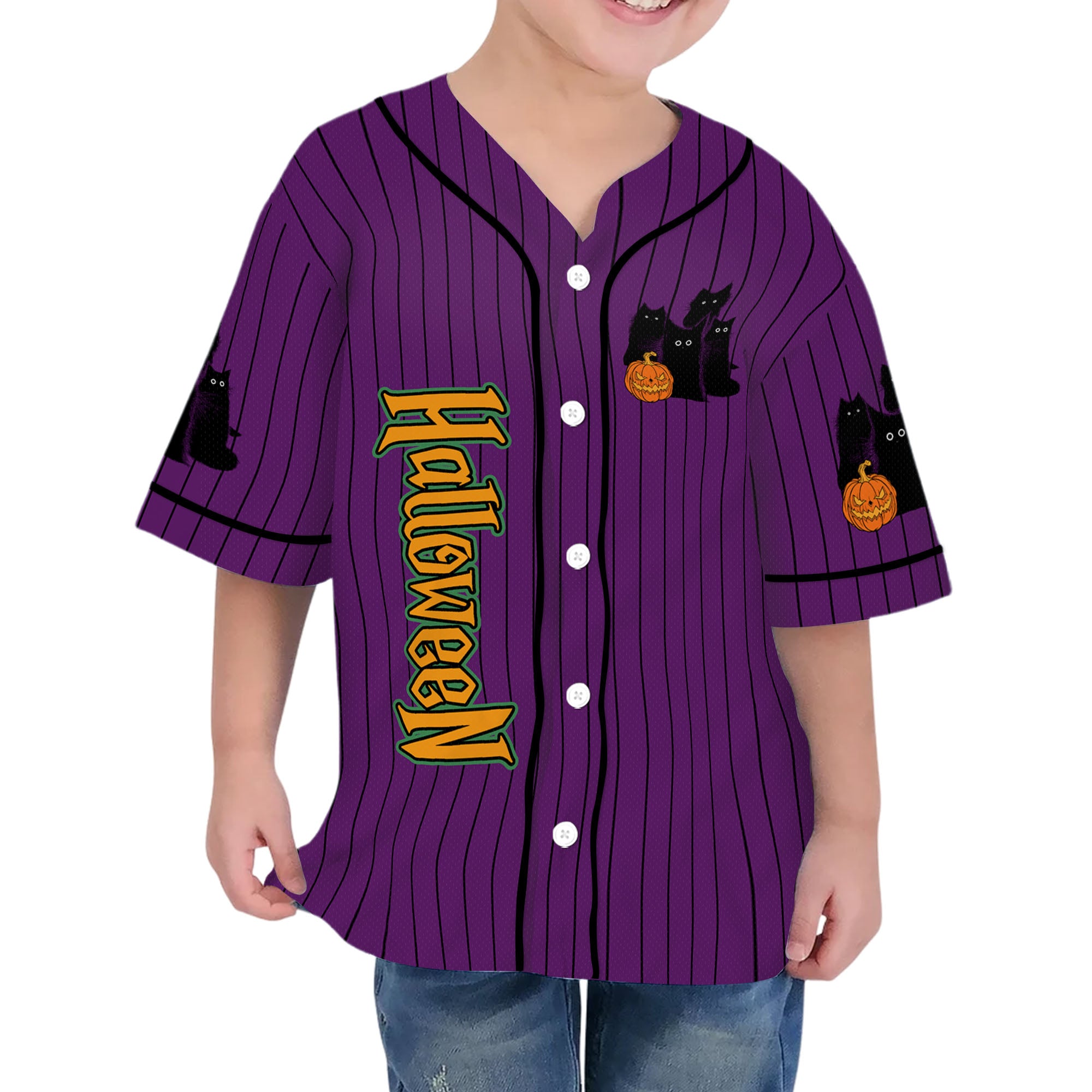 personalize-halloween-black-cat-purple-striped-i1-5683