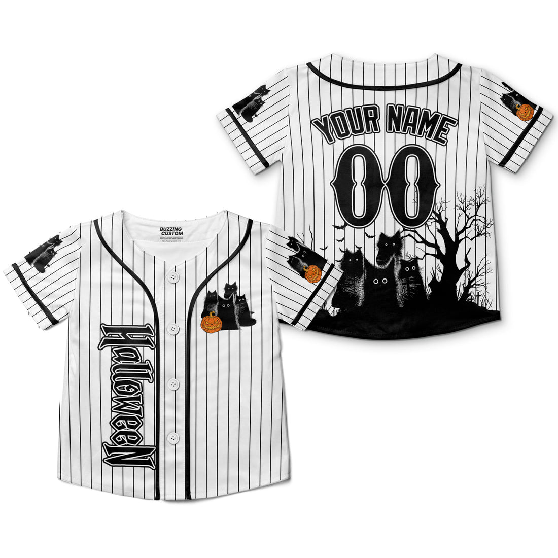personalize-halloween-black-cat-white-striped-i1-8144