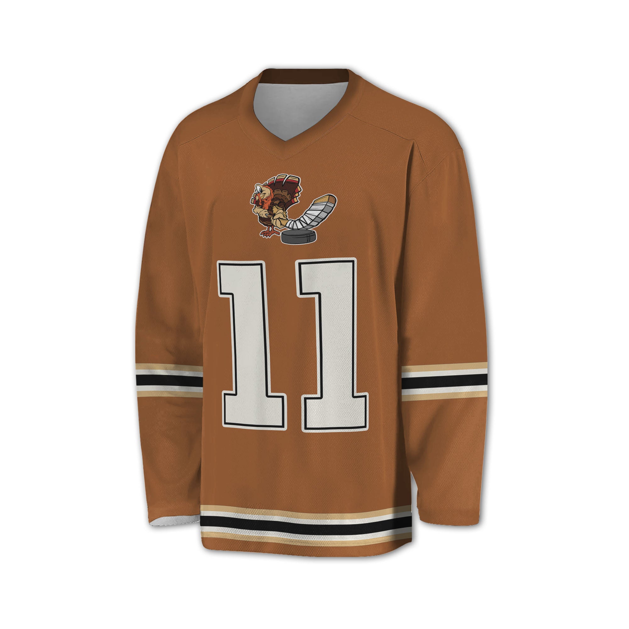 personalize-hockey-jersey-thanksgiving-brown-nda54-5874