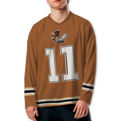 personalize-hockey-jersey-thanksgiving-brown-nda54-5874
