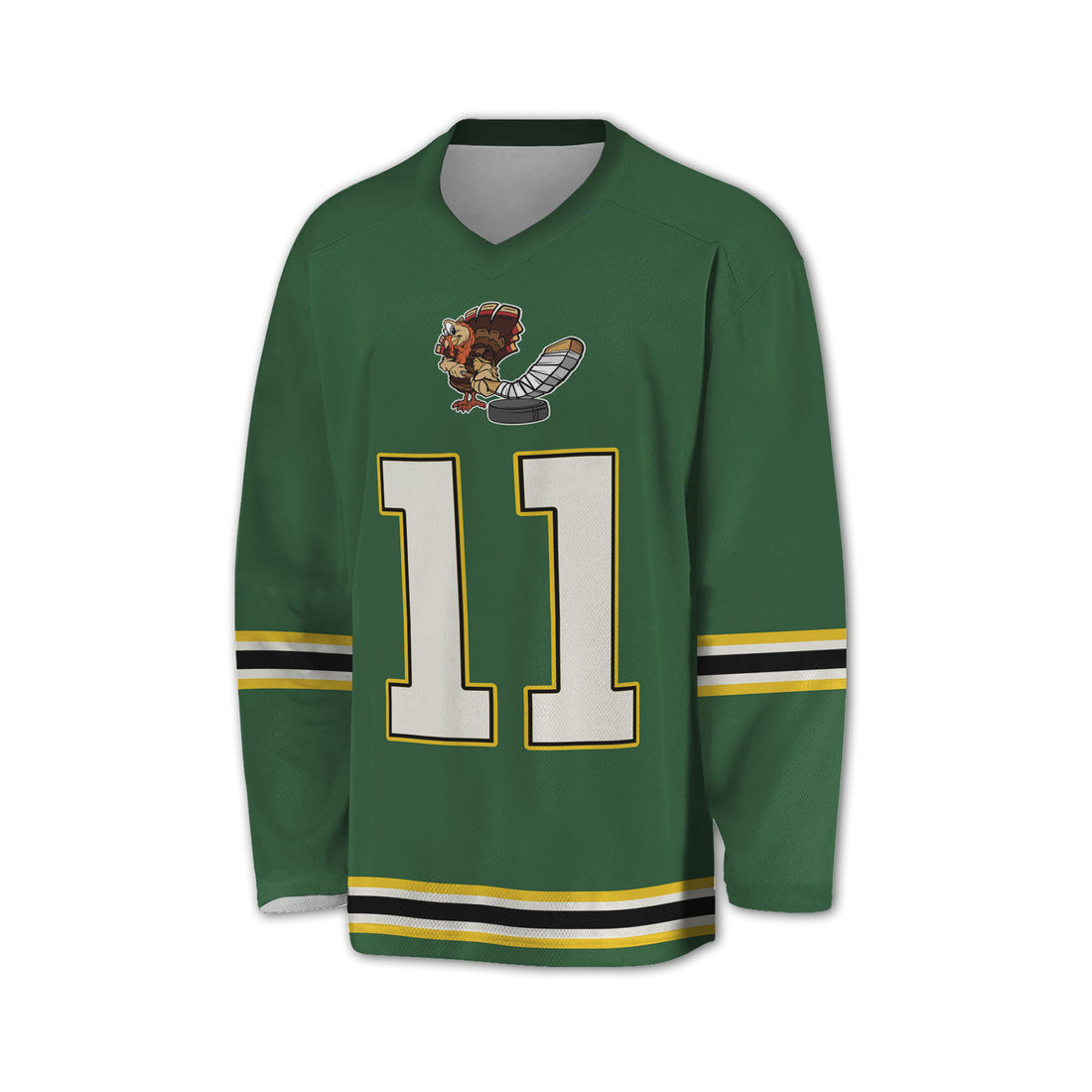 personalize-hockey-jersey-thanksgiving-green-nda54-3105