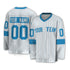 Personalize Jersey Sport Striped Awesome Blue NDA07
