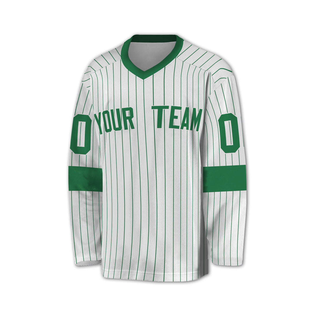 Personalize Jersey Sport Striped Awesome Green NDA07