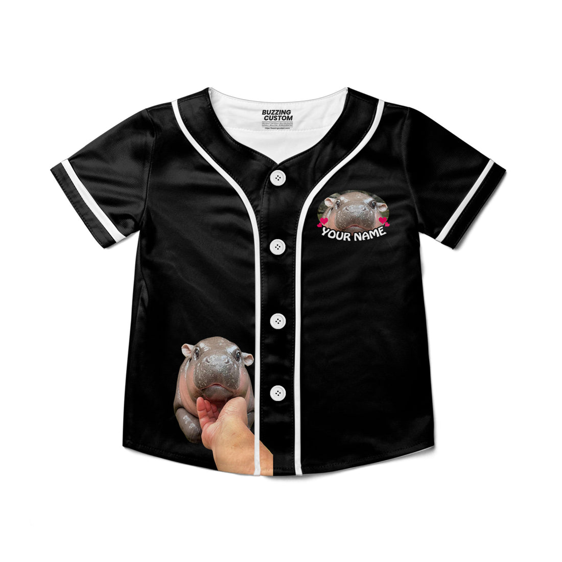 personalize-moo-deng-cute-black-baseball-jersey-i2-7295