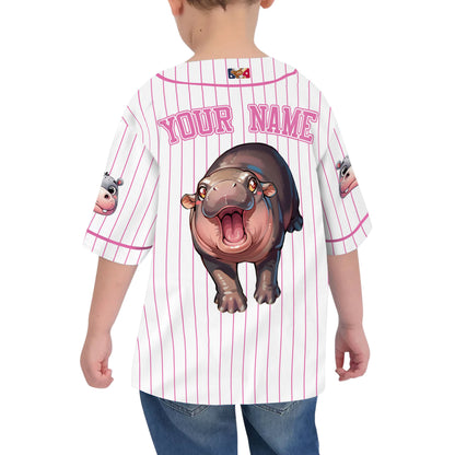 personalize-moo-deng-cute-striped-pink-baseball-jersey-i2-8482