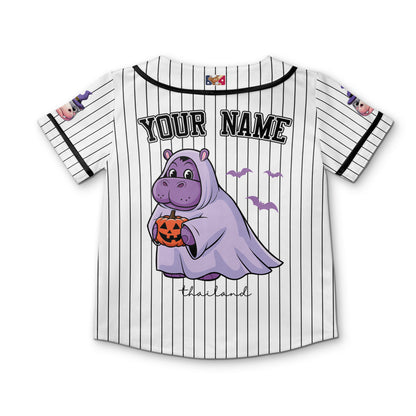 personalize-moo-deng-halloween-cute-black-baseball-jersey-i2-8964