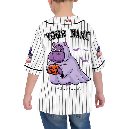personalize-moo-deng-halloween-cute-black-baseball-jersey-i2-8964