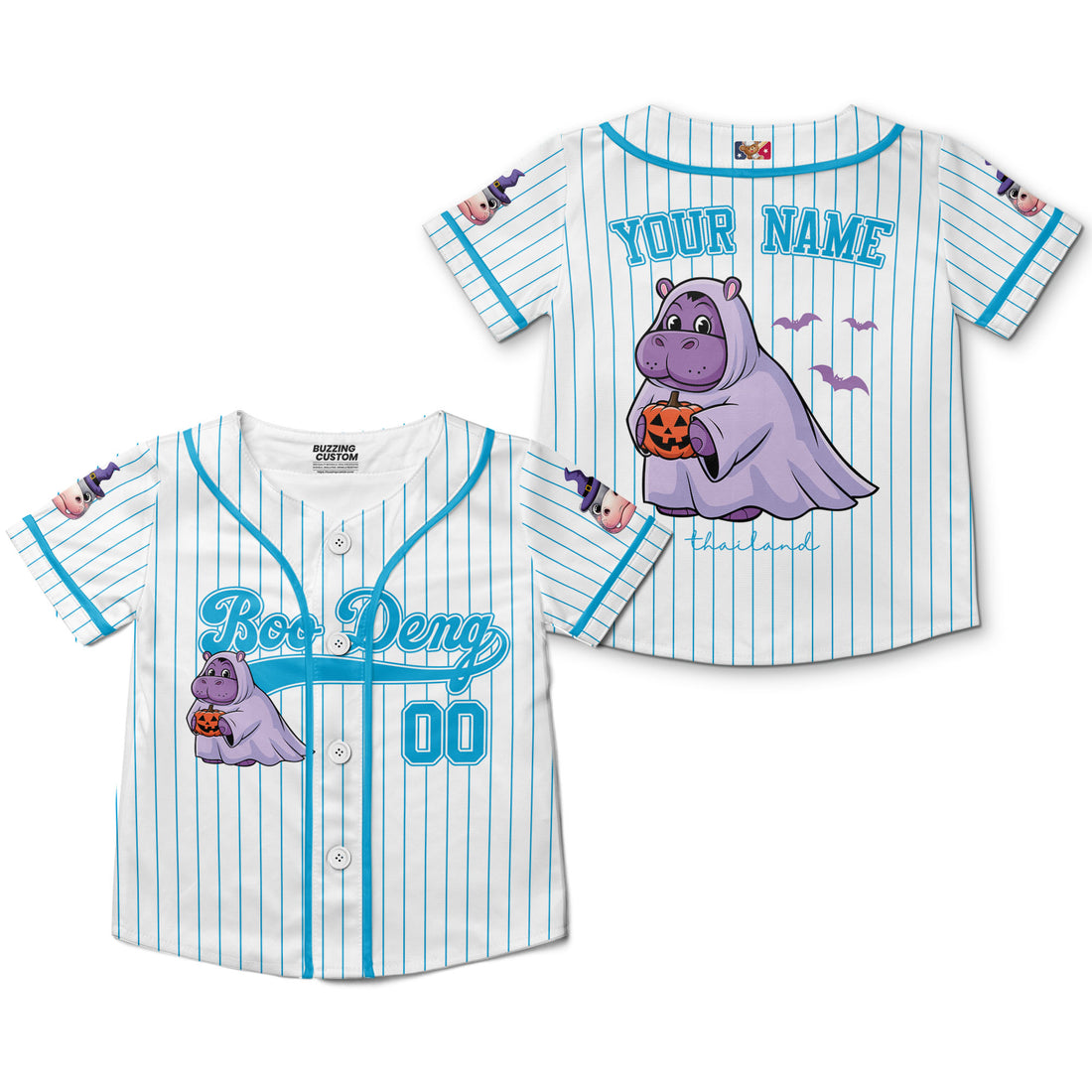 personalize-moo-deng-halloween-cute-blue-baseball-jersey-i2-1193