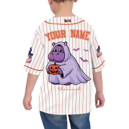 personalize-moo-deng-halloween-cute-orange-baseball-jersey-i2-3555