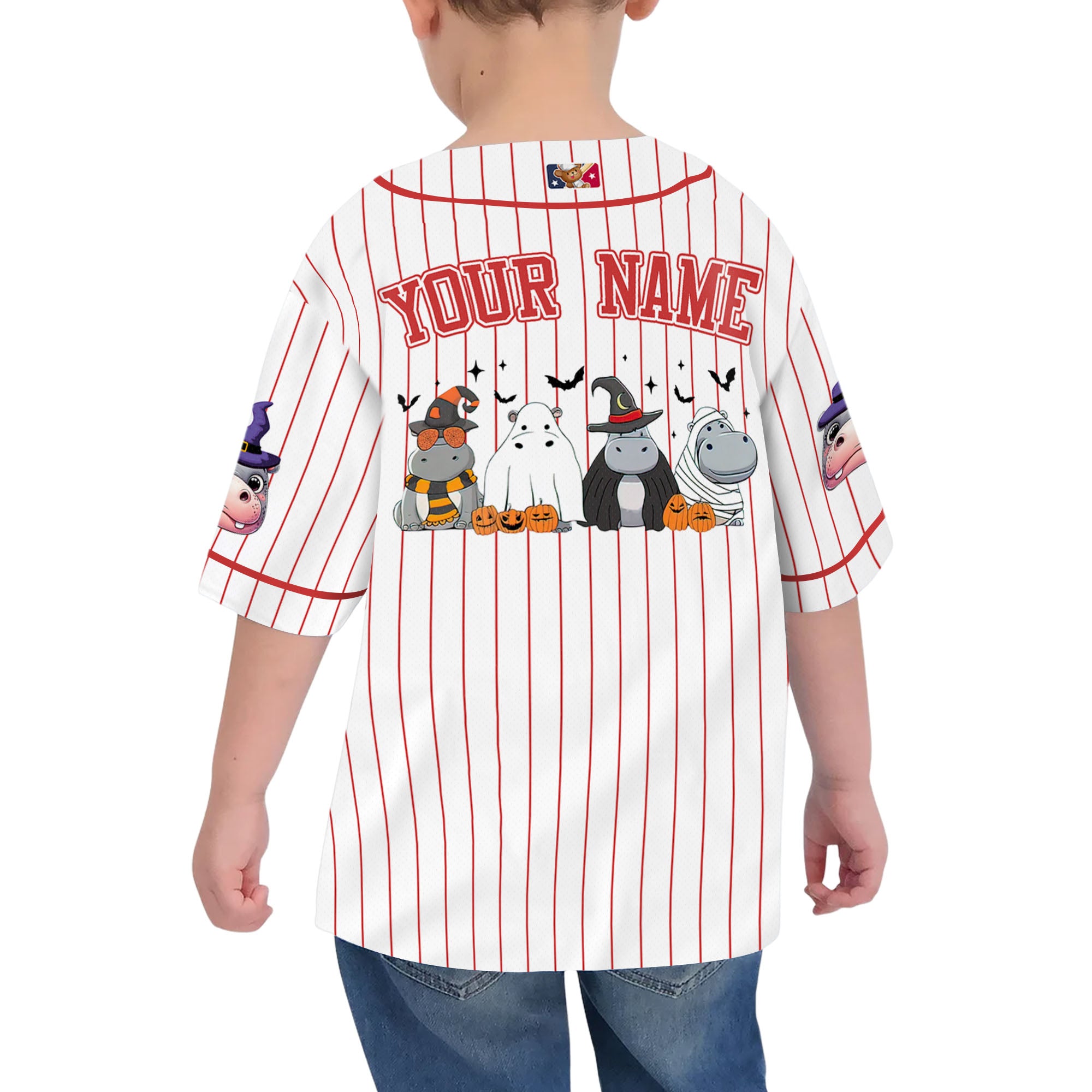 personalize-moo-deng-hippo-halloween-red-baseball-jersey-i2-4332