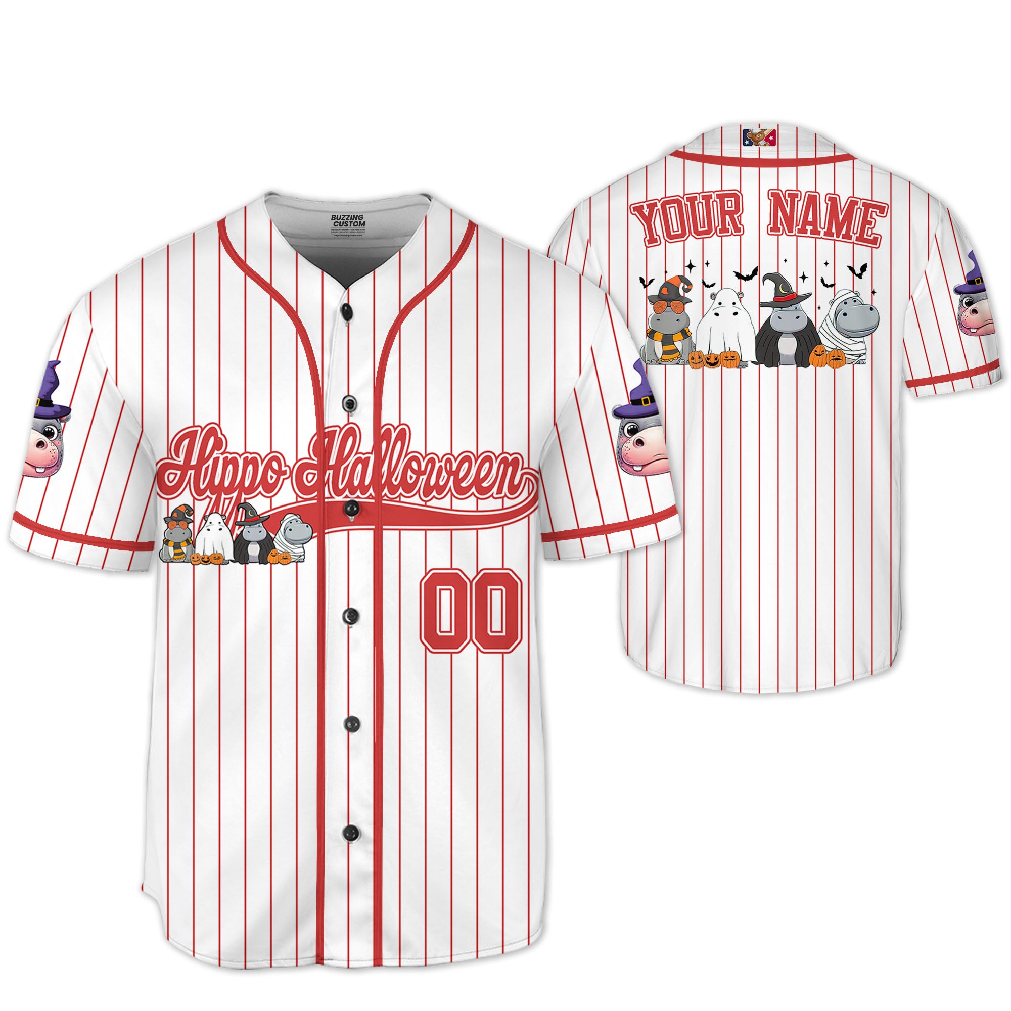 personalize-moo-deng-hippo-halloween-red-baseball-jersey-i2-4332