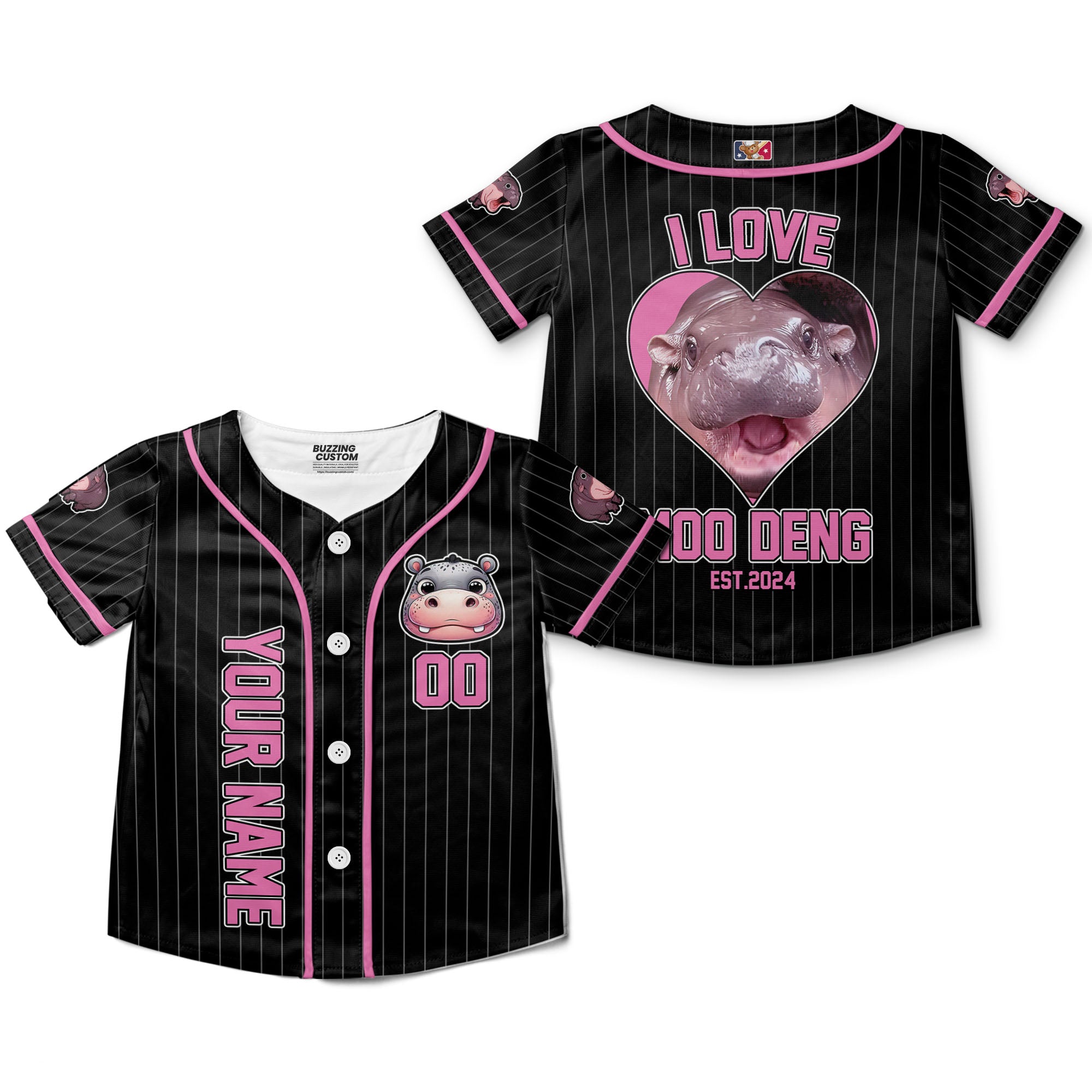personalize-moo-deng-i-love-moo-deng-black-striped-baseball-jersey-i2-4337