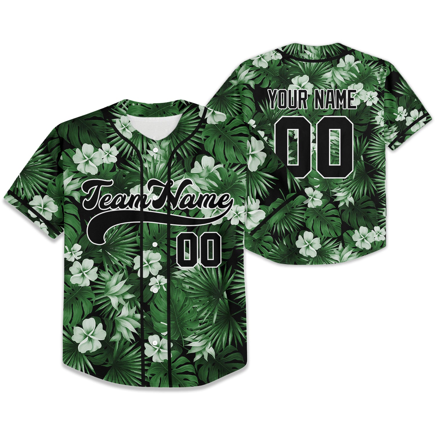 Personalize-Name-And-Number-Team-Summer-Tropical-Green