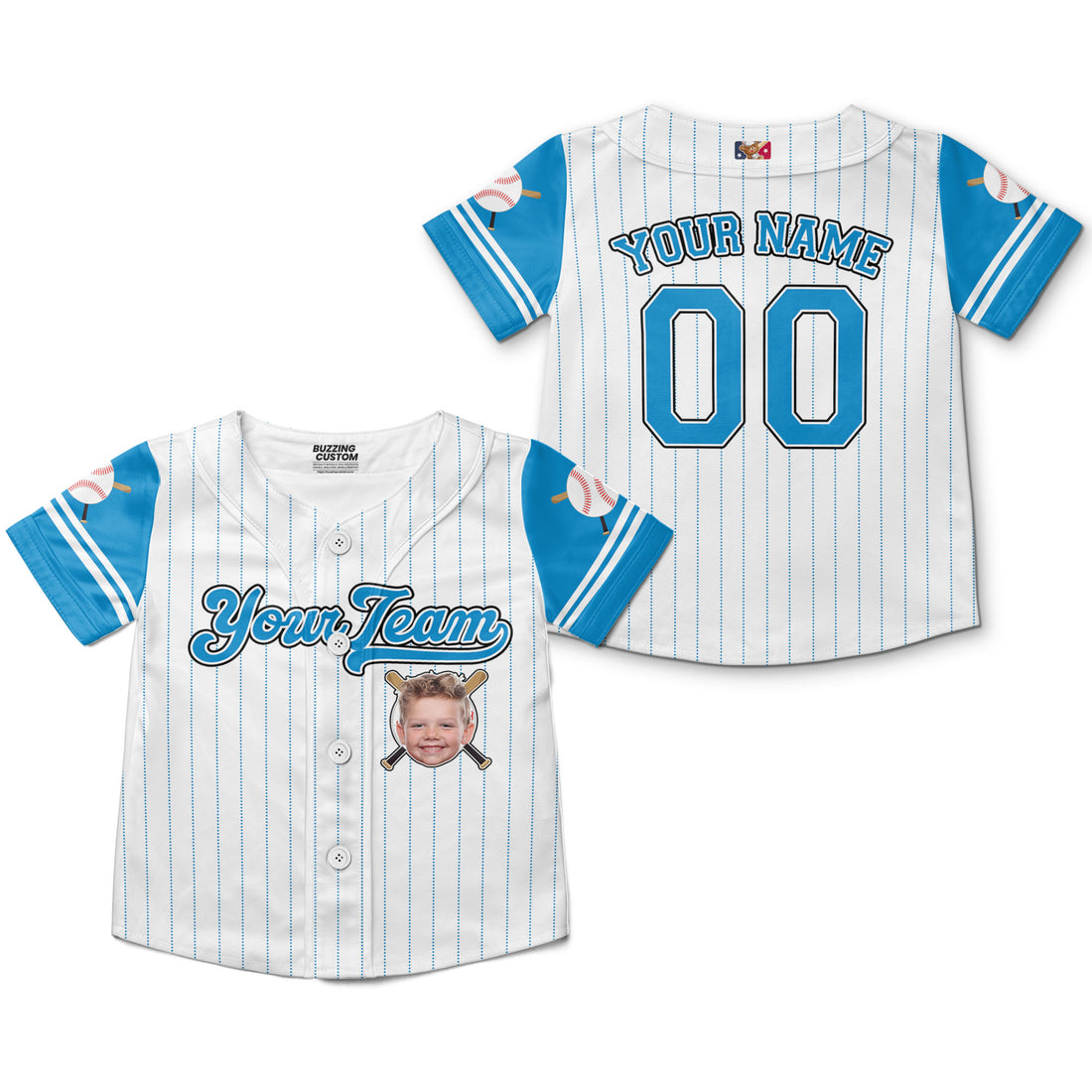 personalize-kid-pinstriped-custom-face-awesome-blue-baseball-jersey-pa31-4461