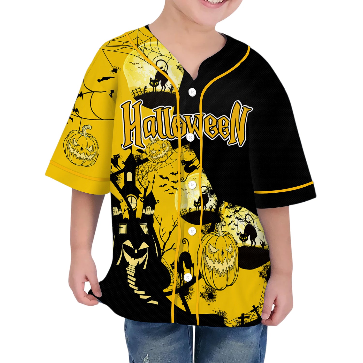 personalize-scary-halloween-black-cat-style-yellow-i3-1227