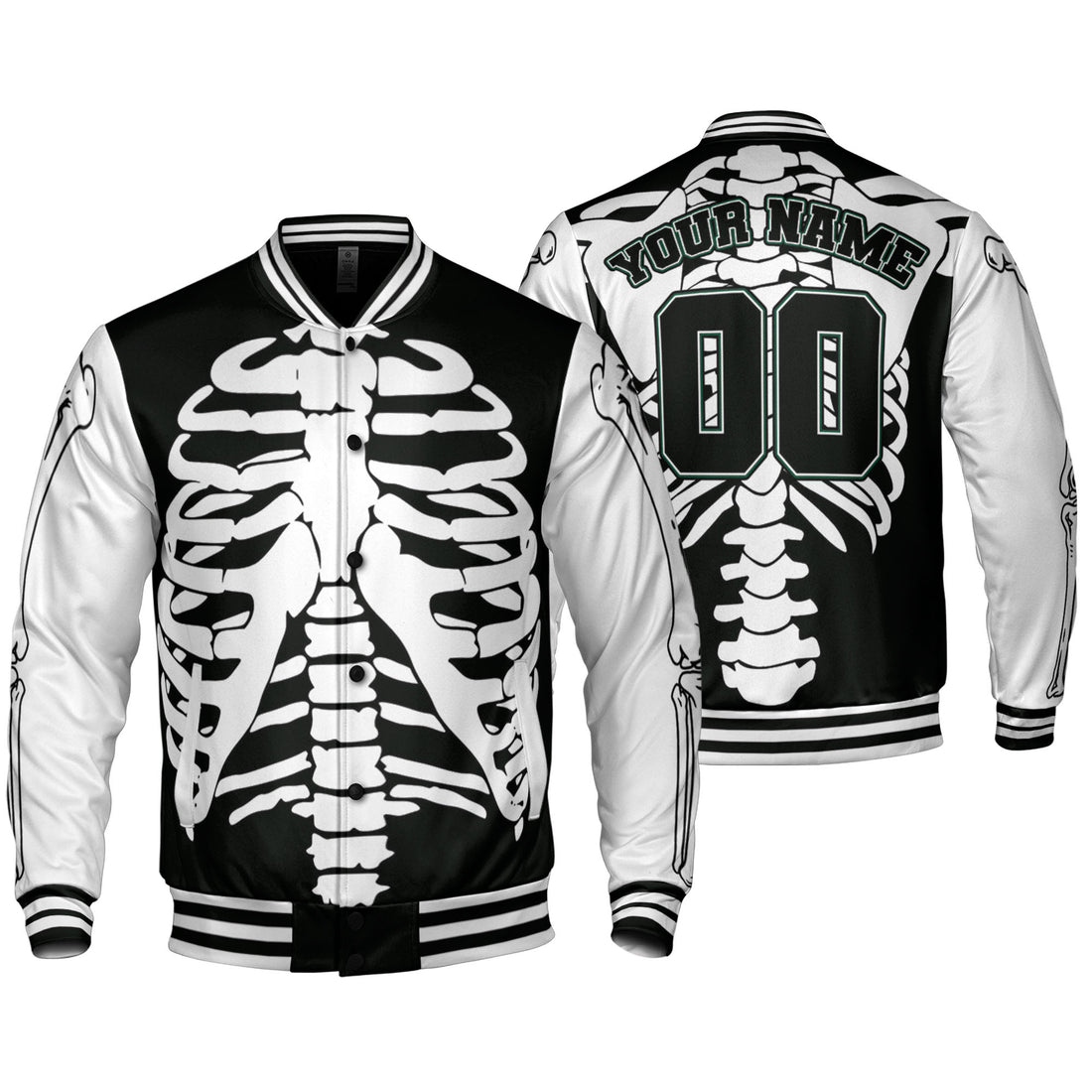personalize-skull-skeleton-awesome-varsity-black-nda06-4953