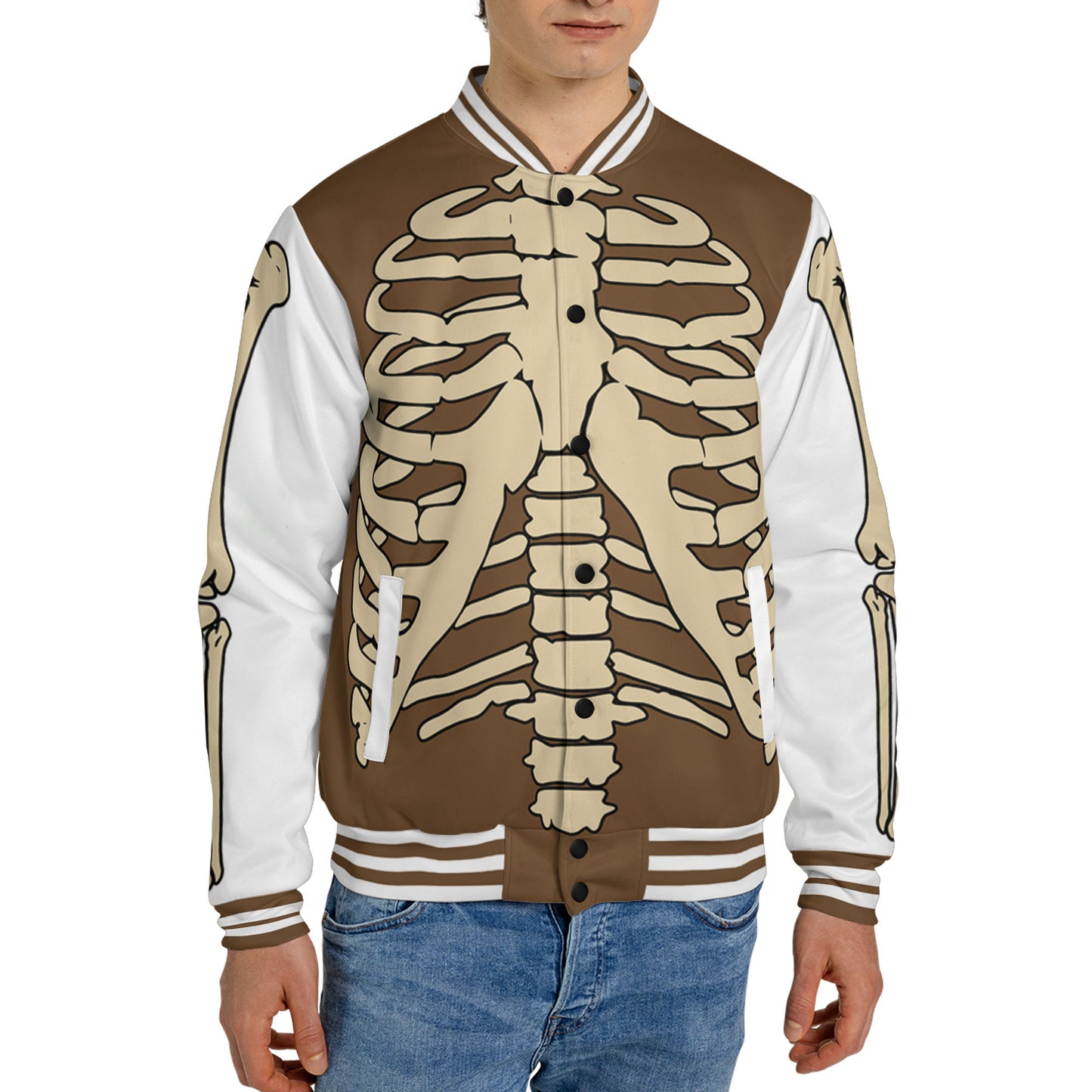 personalize-skull-skeleton-awesome-varsity-brown-nda06-2477