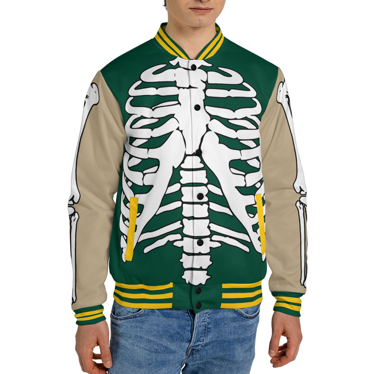 personalize-skull-skeleton-awesome-varsity-green-nda06-8113
