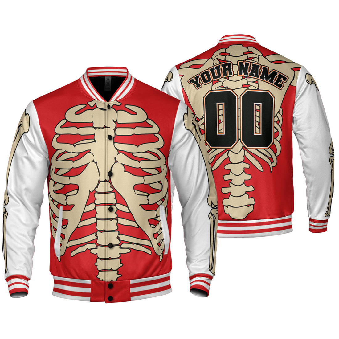 personalize-skull-skeleton-awesome-varsity-red-nda06-6826