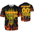 Personalize-Team-Name-And-Number-Dragon-Head-Yellow-Baseball-Jersey