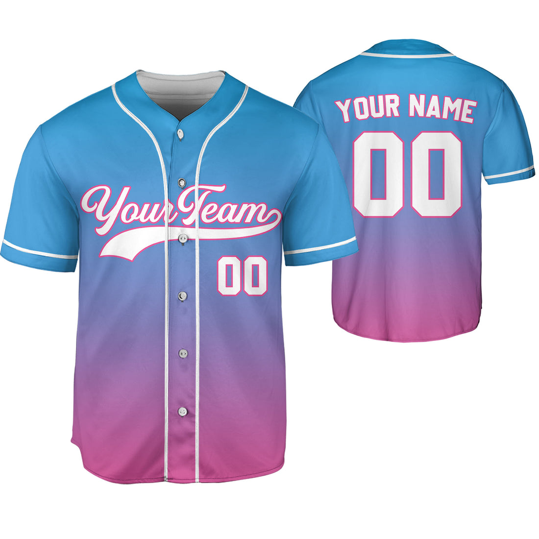 Personalize-Team-Name-And-Number-Gradient-Colorful-Style-Blue-Pink
