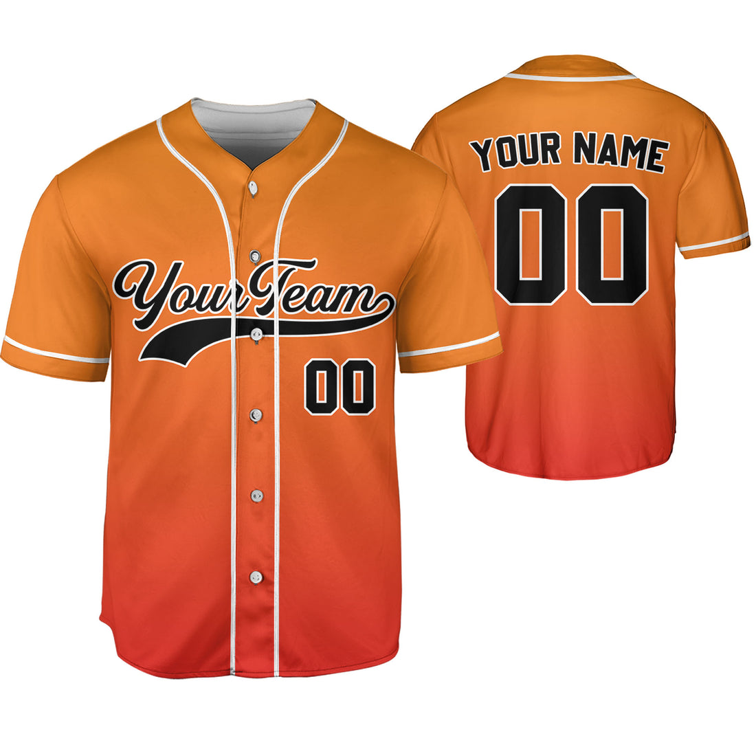Personalize-Team-Name-And-Number-Gradient-Colorful-Style-Orange-Red