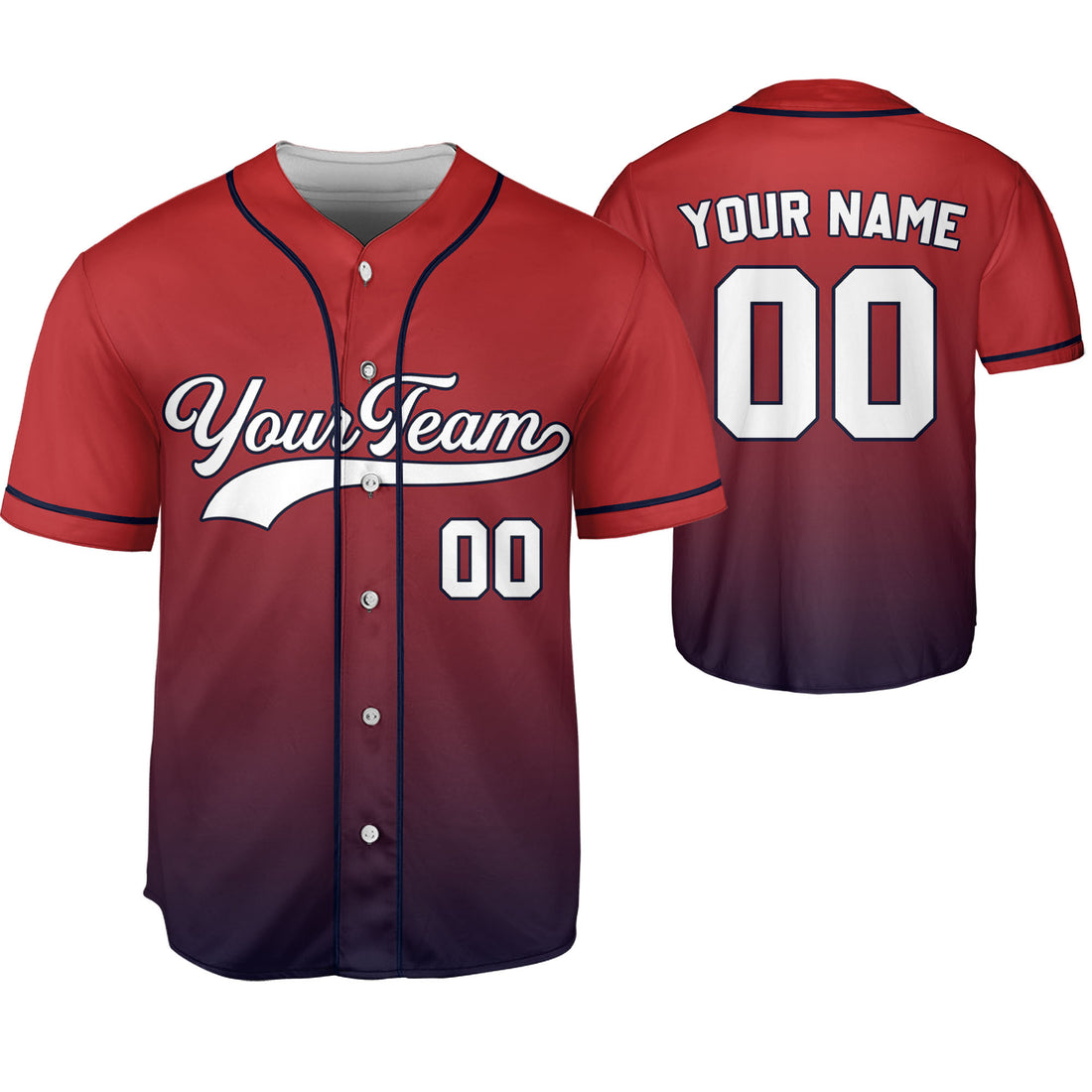 Personalize-Team-Name-And-Number-Gradient-Colorful-Style-Red-Dark-Blue