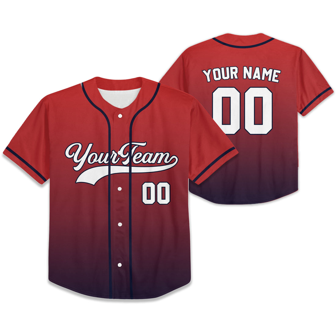 Personalize-Team-Name-And-Number-Gradient-Colorful-Style-Red-Dark-Blue