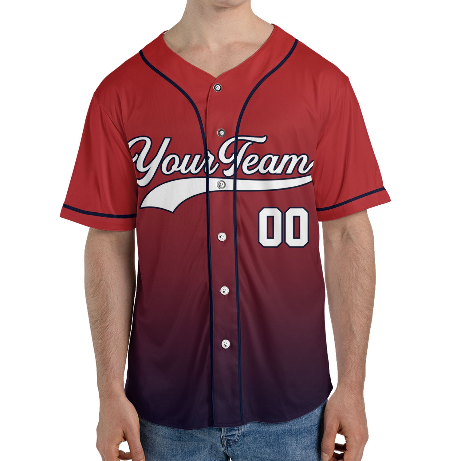 Personalize-Team-Name-And-Number-Gradient-Colorful-Style-Red-Dark-Blue