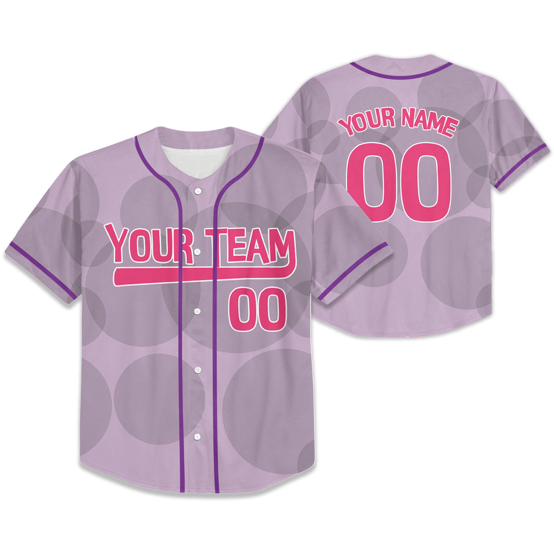 Personalize-Team-Name-And-Number-ISO-Awesome-Light-Purple