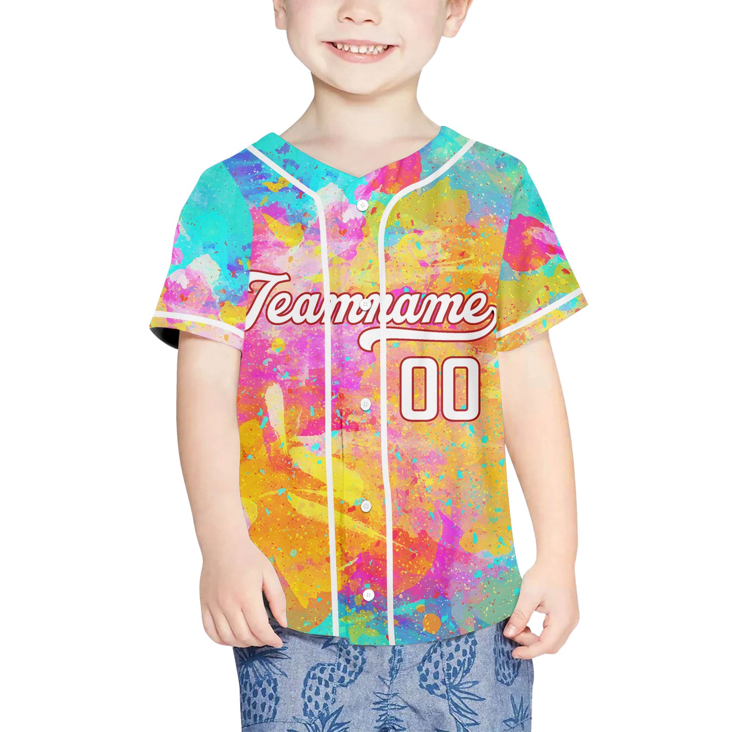 Personalize-Team-Name-And-Number-Painting-Colorful