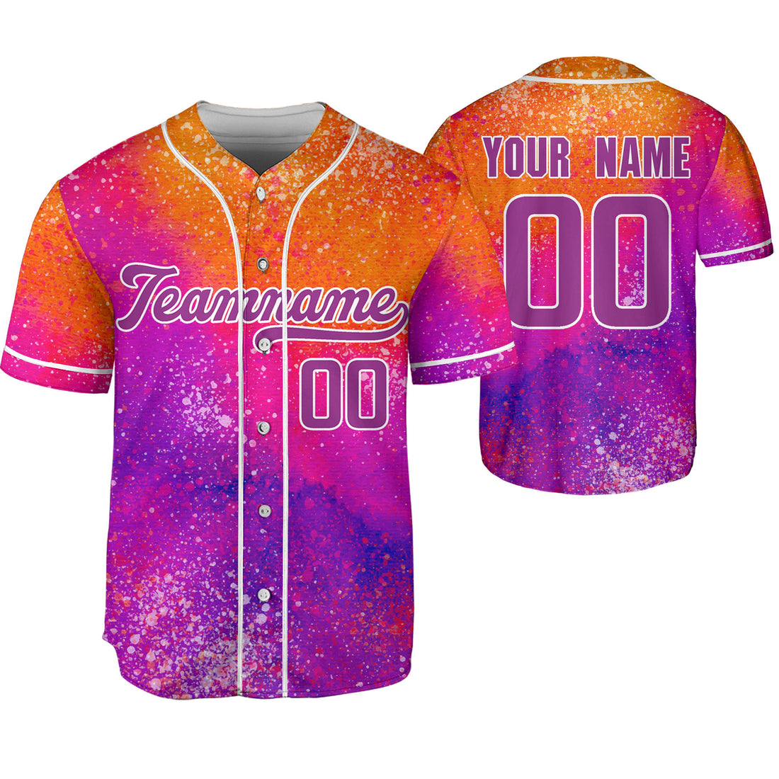 Personalize-Team-Name-And-Number-Painting-Colorful-Happy-Holi-Purple