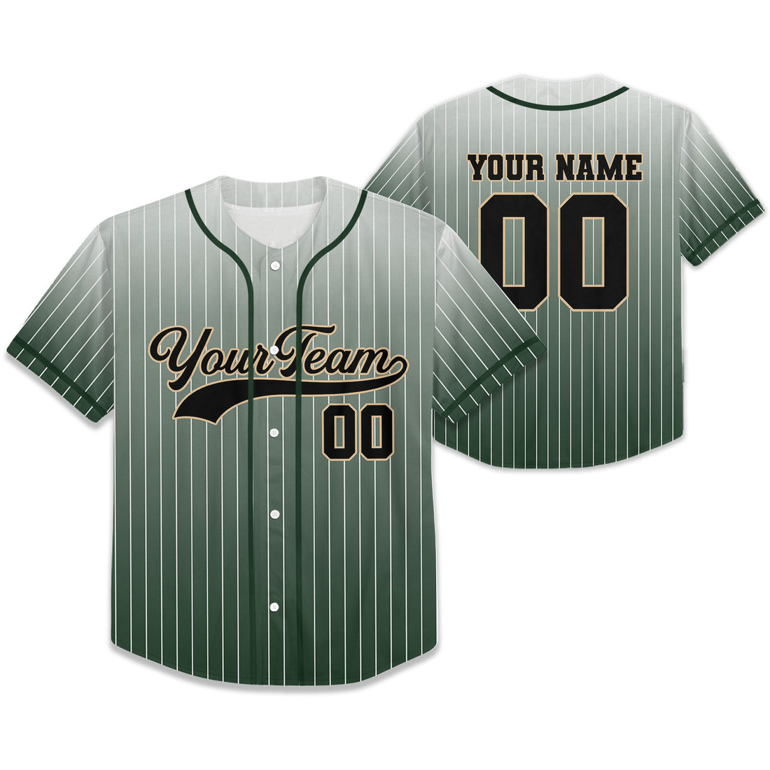 Personalize-Team-Name-And-Number-Striped-Gradient-Awesome-Green-White