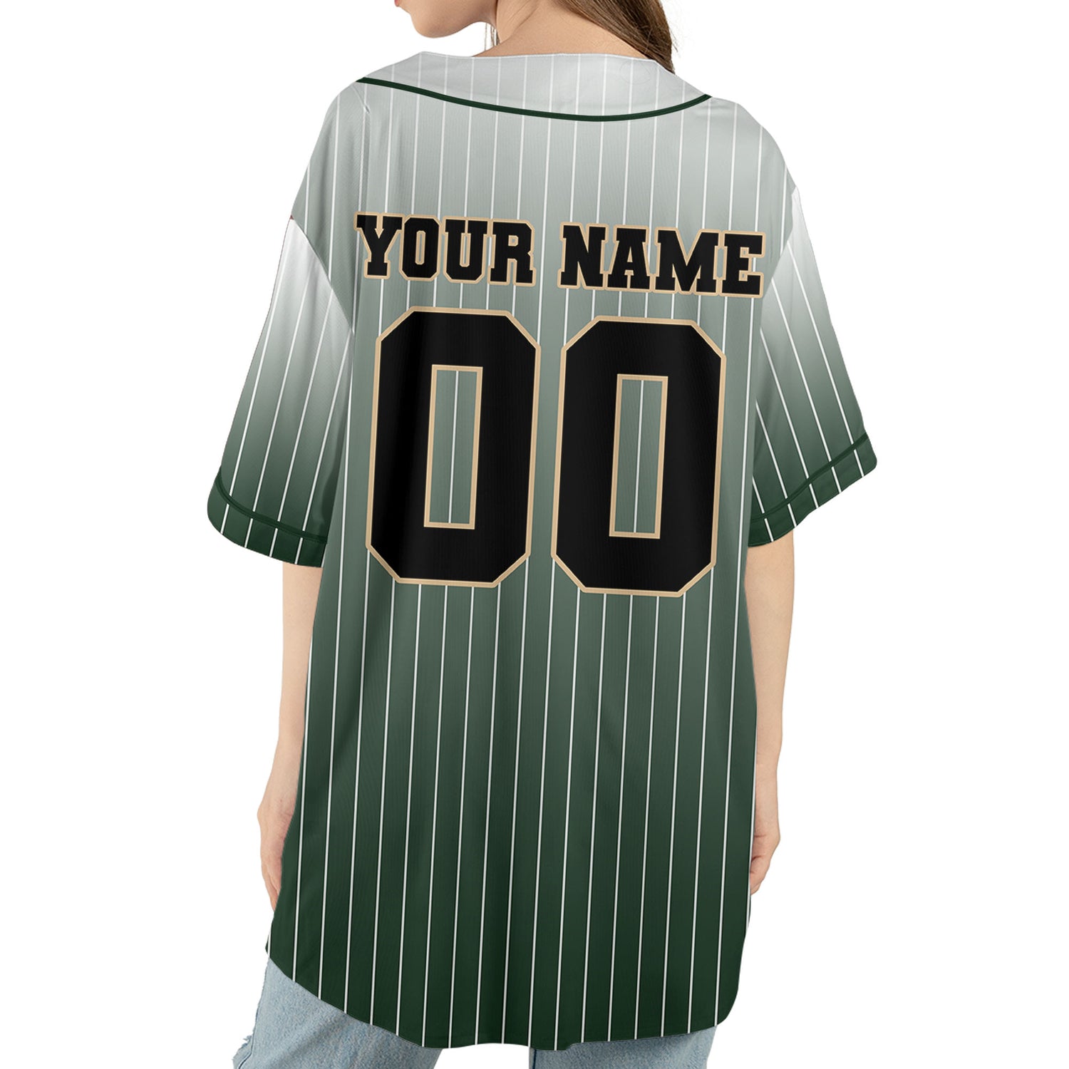 Personalize-Team-Name-And-Number-Striped-Gradient-Awesome-Green-White