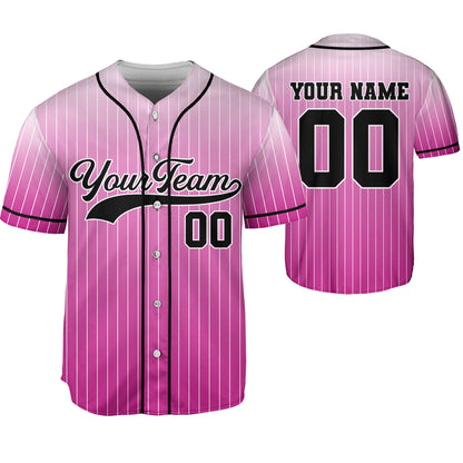 Personalize-Team-Name-And-Number-Striped-Gradient-Awesome-Pink-White