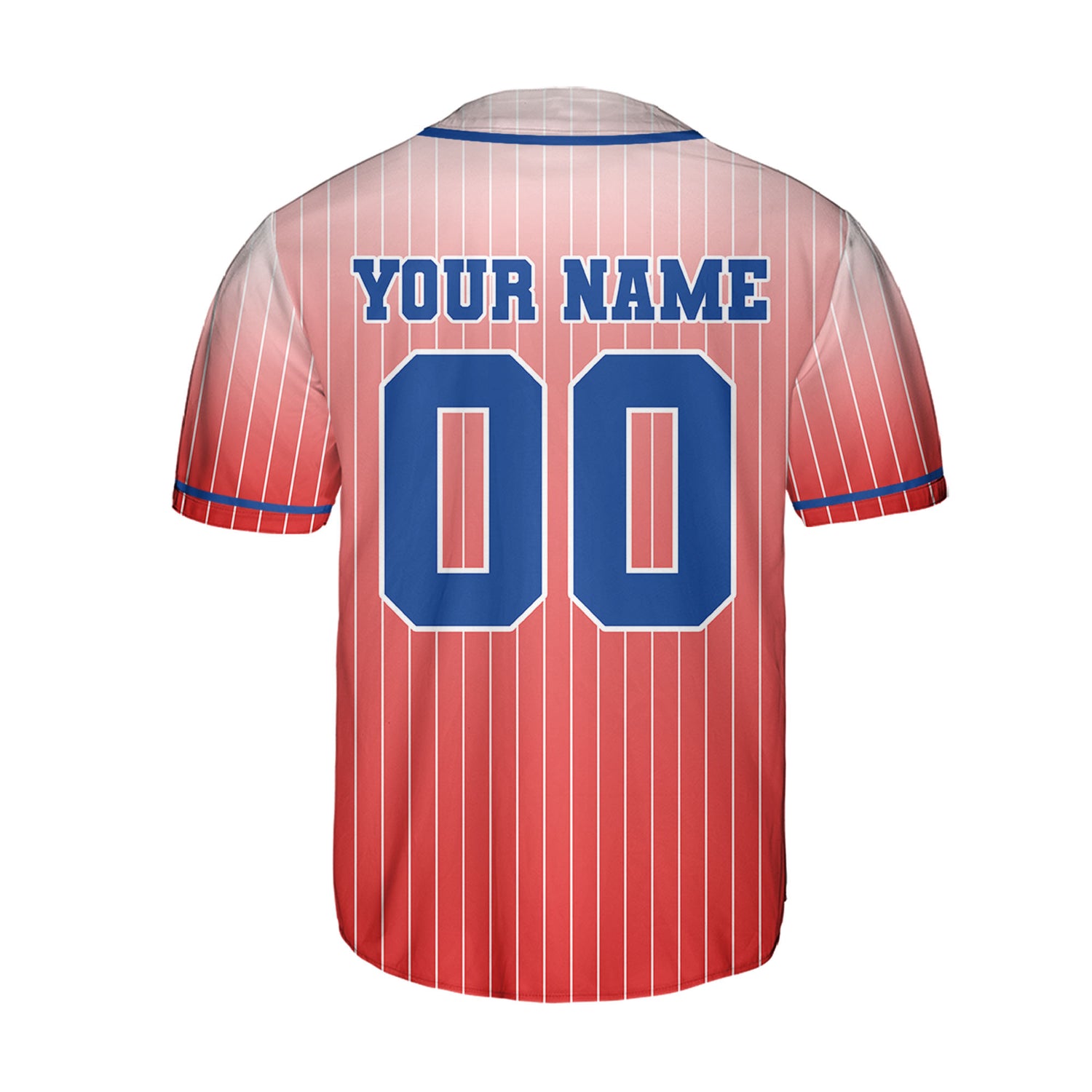 Personalize-Team-Name-And-Number-Striped-Gradient-Awesome-Red-White