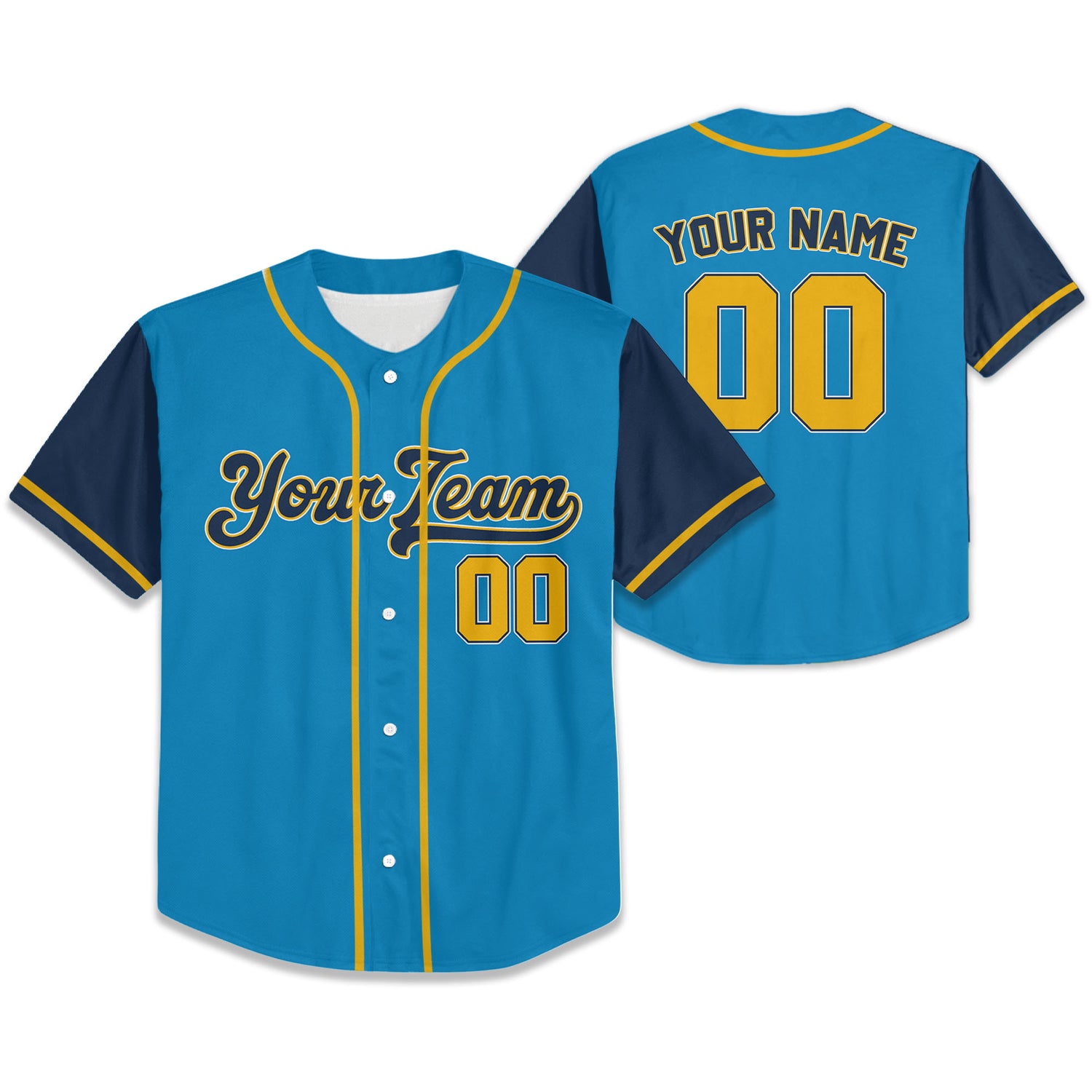 Personalize-Team-Name-Baseball-Sport-Awesome-Blue-Navy