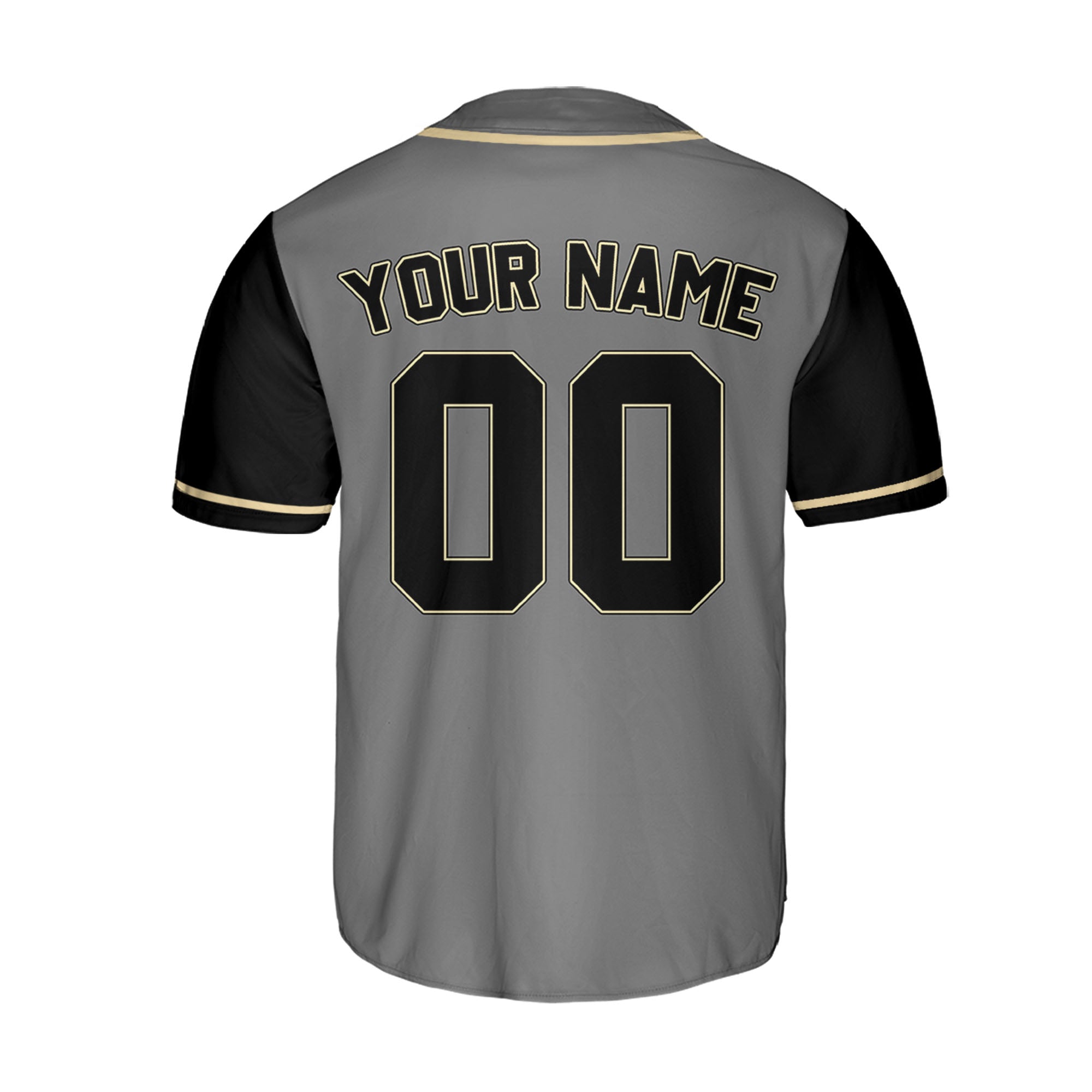 Personalize-Team-Name-Baseball-Sport-Awesome-Grey-Black