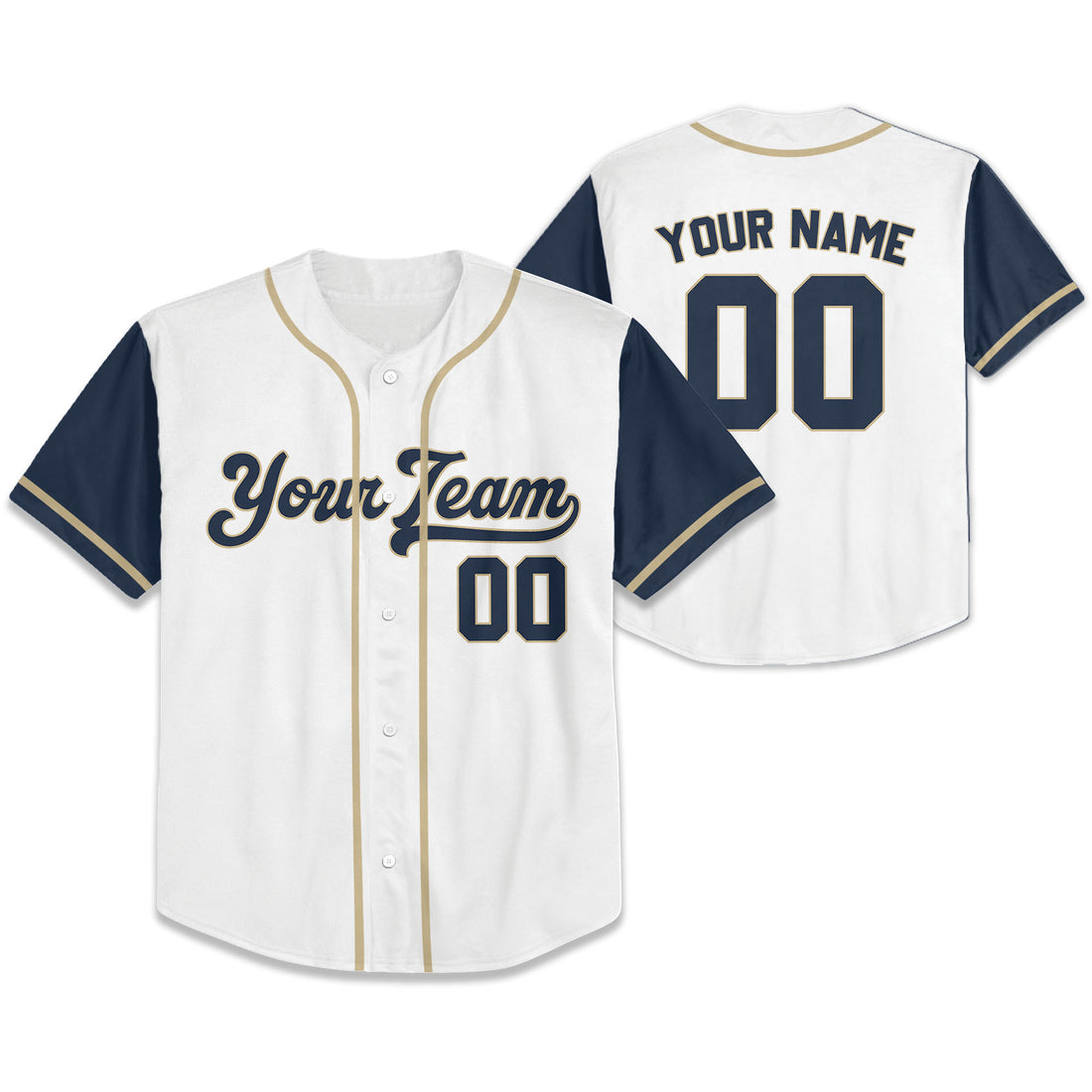 Personalize-Team-Name-Baseball-Sport-Awesome-White-Navy