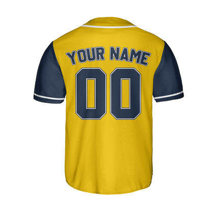 Personalize-Team-Name-Baseball-Sport-Awesome-Yellow-Navy