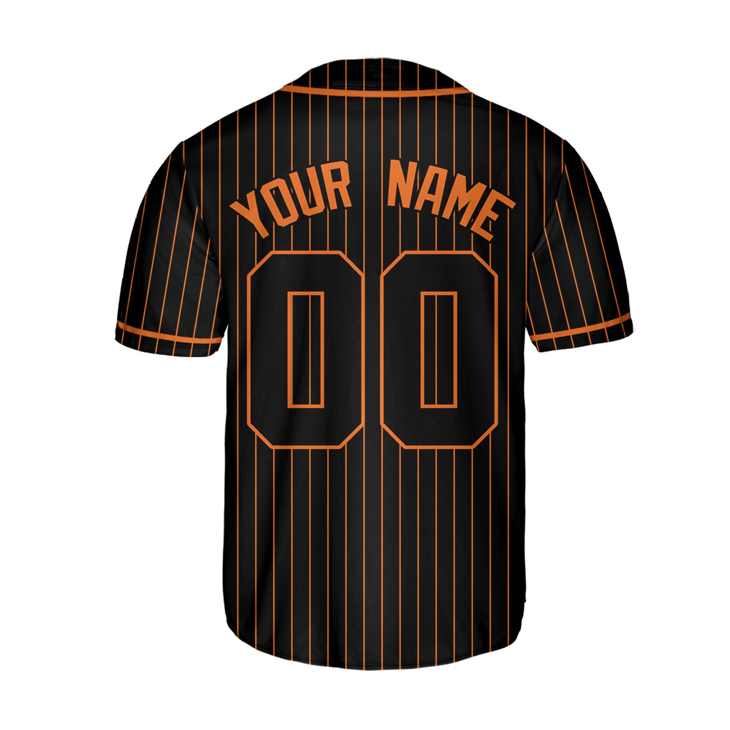 Personalize-Team-Name-Baseball-Striped-Style-Black-Orange