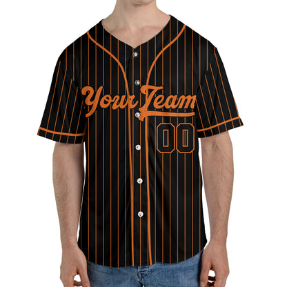 Personalize-Team-Name-Baseball-Striped-Style-Black-Orange