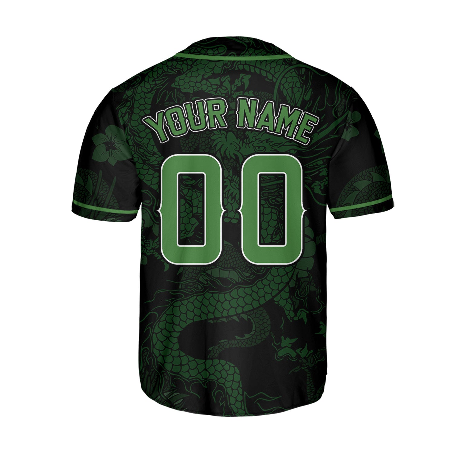 Personalize-Team-Name-Dragon-Texture-Art-Green