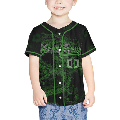 Personalize-Team-Name-Dragon-Texture-Art-Green