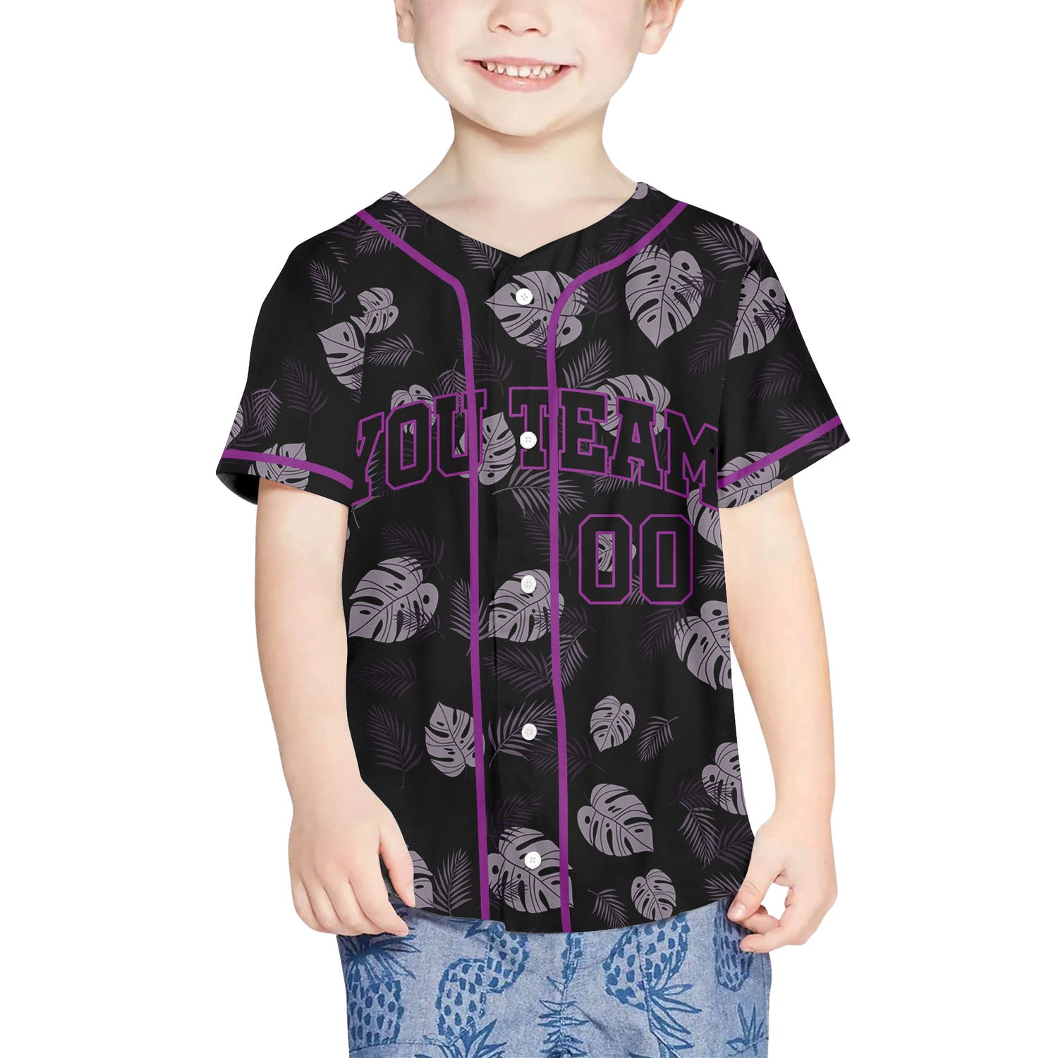 Personalize-Team-Name-Hawaii-Summer-Tropical-Awesome-Purple
