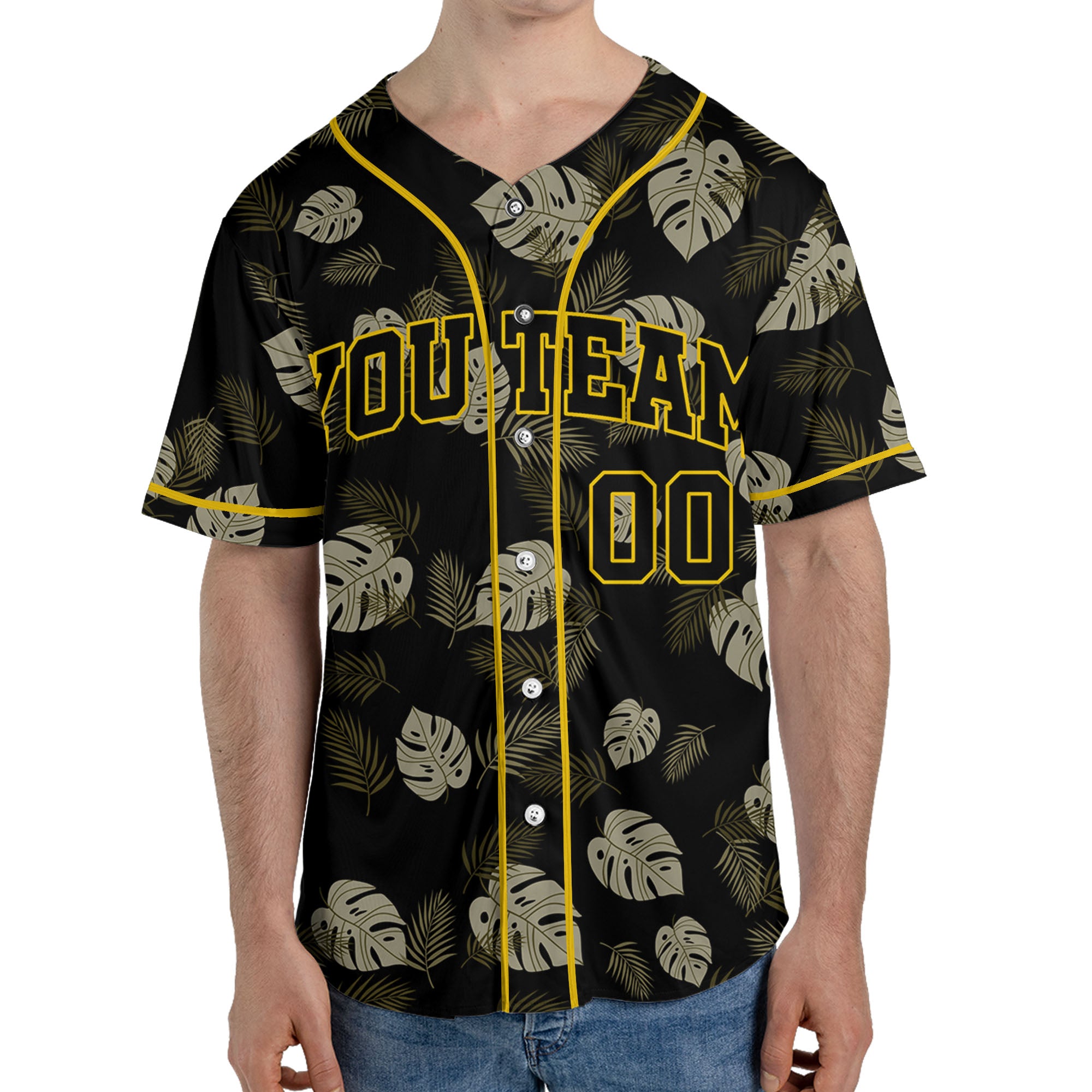 Personalize-Team-Name-Hawaii-Summer-Tropical-Awesome-Yellow