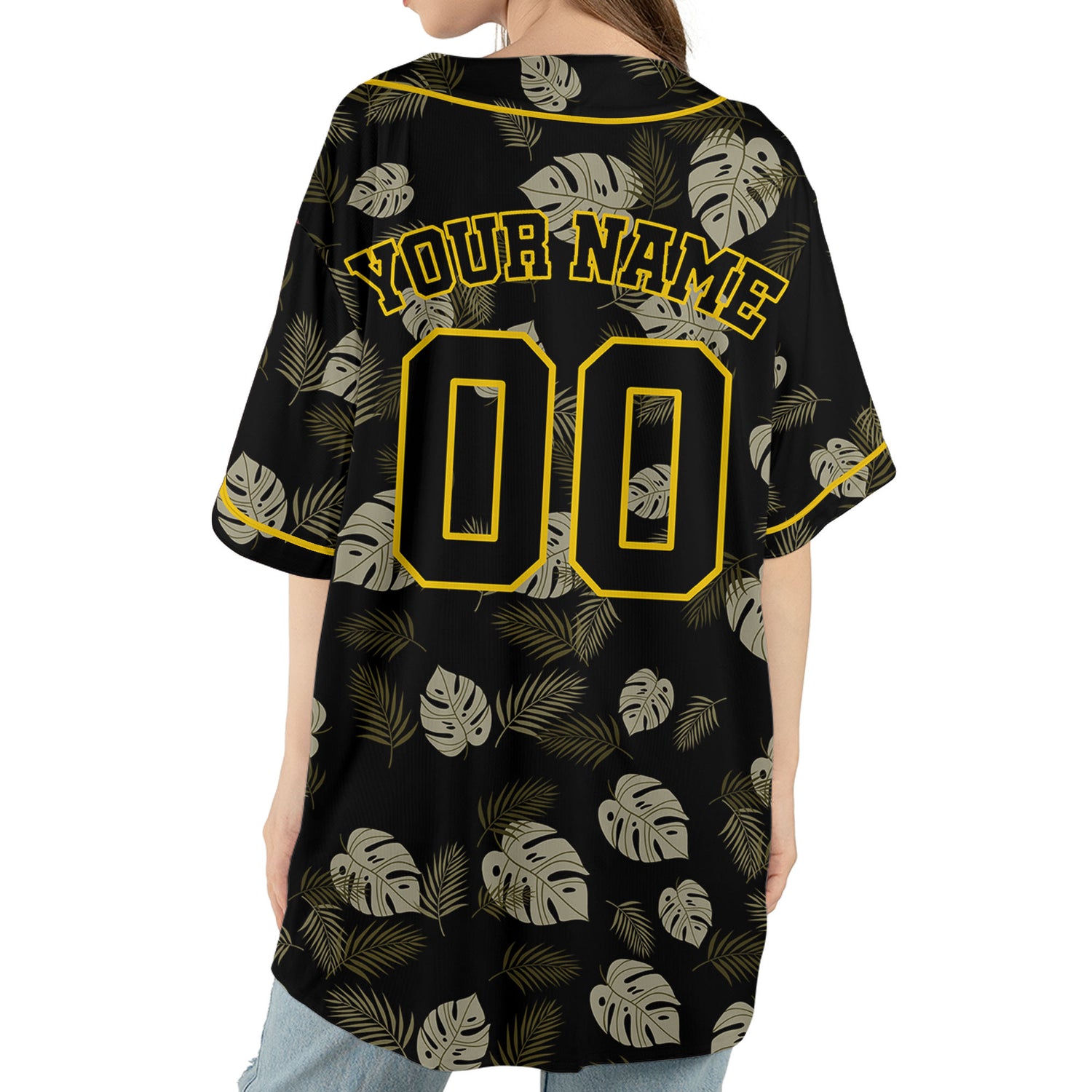 Personalize-Team-Name-Hawaii-Summer-Tropical-Awesome-Yellow