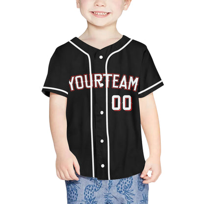 Custom Baseball Team Name Number So Cool Black